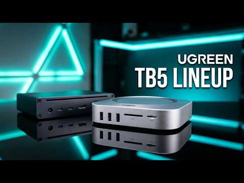 One Cable, Dual 8K & 120 Gbps — The Ultimate Setup | UGREEN Maxidok TB5