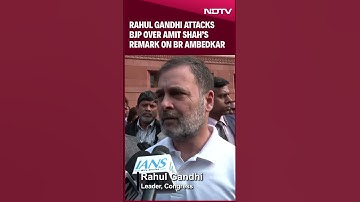 Rahul Gandhi Attacks BJP Over Amit Shah