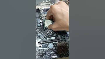 Gigabyte H410m h v3 processor install ! I5 10th generation processor install #shorts #short