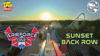 ArieForce One - BACK ROW - FunSpot Atlanta - On-Ride POV 4K