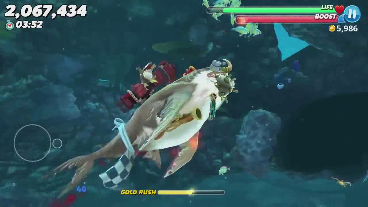 Hungry Shark World Megalodon Android Gameplay #11 - YouTube