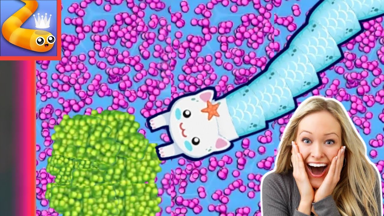 Merkitty Snake Find Delicious Huge Score Best Epic Snake io Gameplay ...