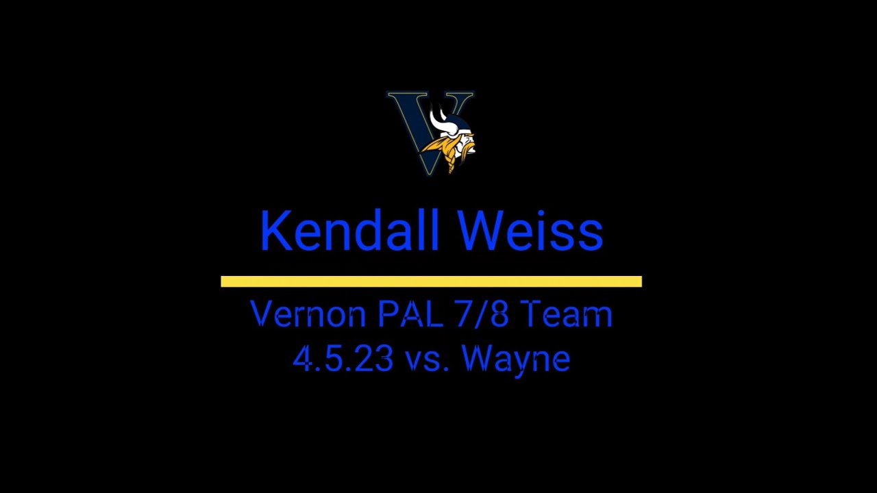 2028 Women's Lacrosse Goalie Kendall Weiss Vernon PAL vs Wayne April 5, 2023 Highlight Reel