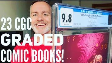 CGC Unboxing! How many 9.8’s can I snag?!? Speculation comic books I submitted for grading.