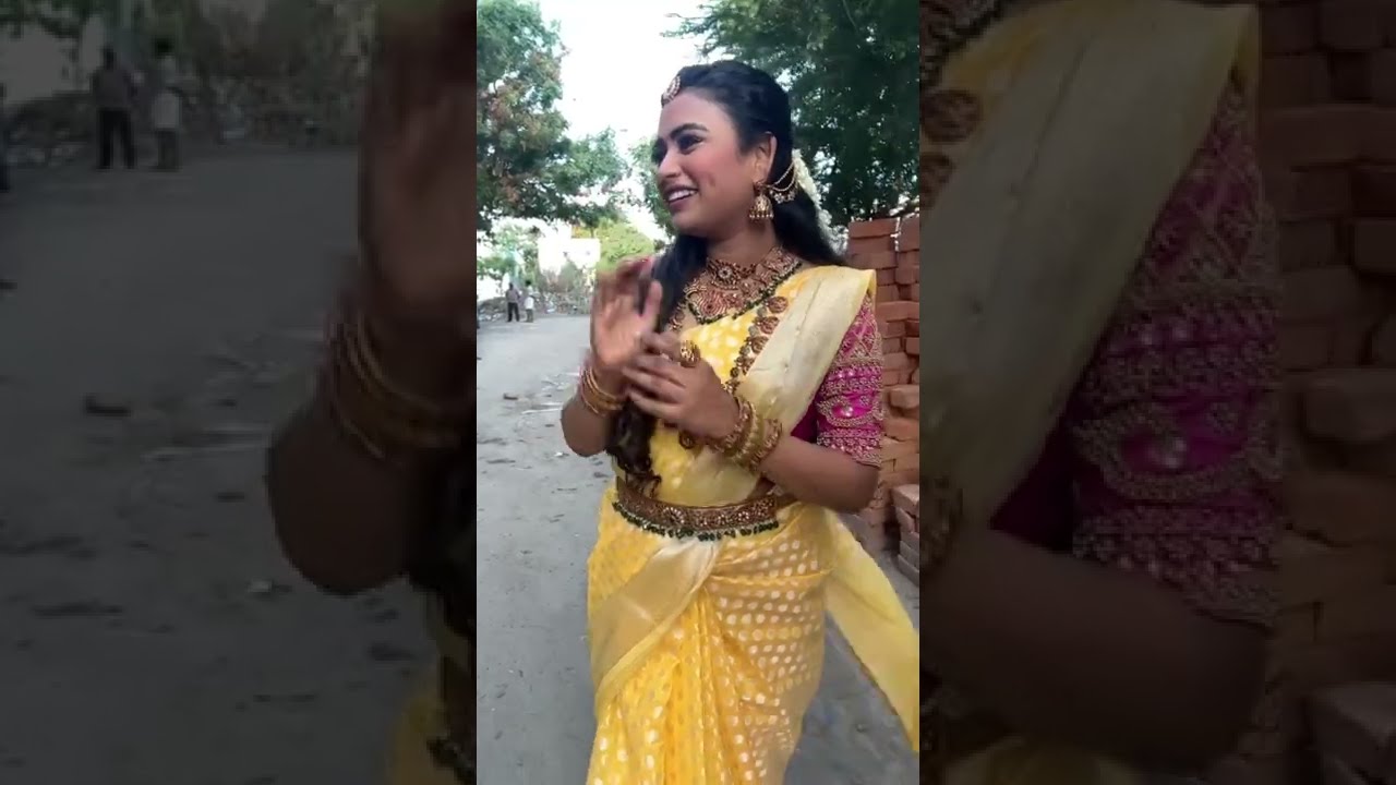 Bharathi kannamma serial actress venba trending  farina tik tok video  farina shorts