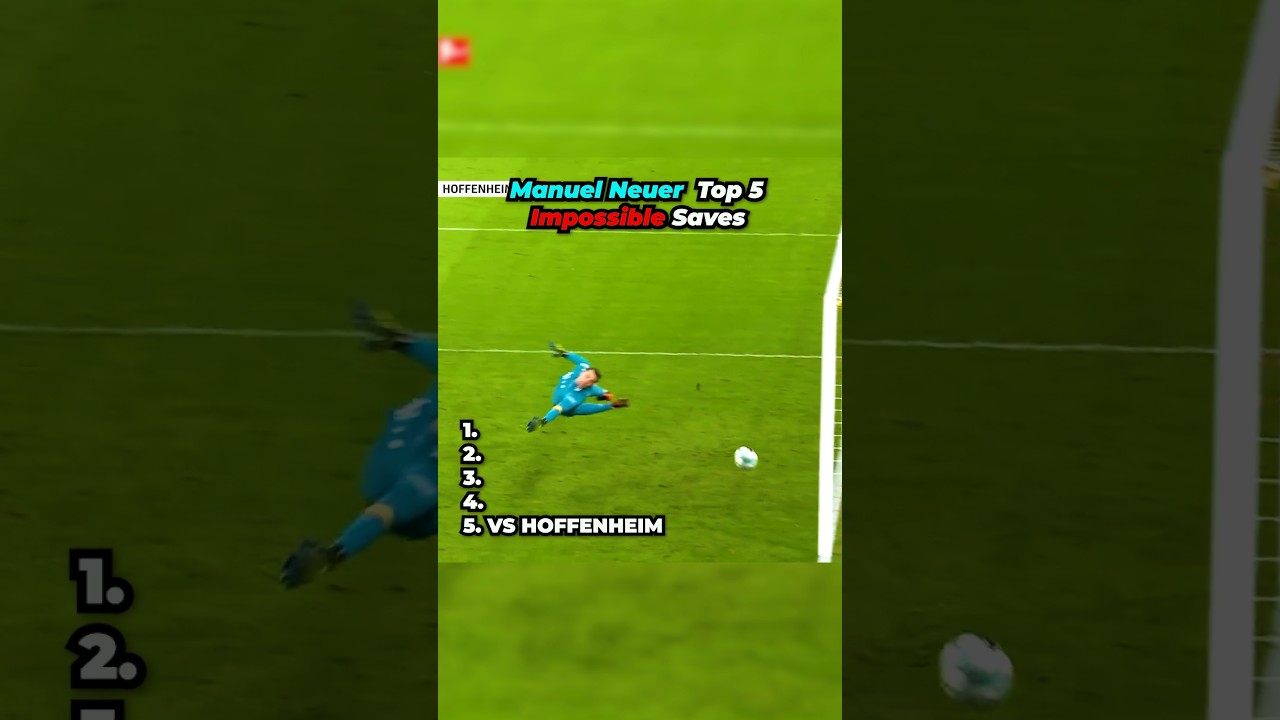 top 5 impossible saves of all the time 😱 #shorts #football #saves #goals #viral