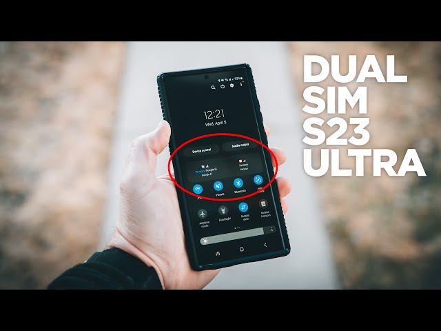 Samsung s23 ultra 香港版 dualSIM How Dual SIM Works on the Galaxy S23 Ultra - YouTube