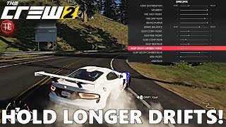 The Crew 2: Pc - How To Hold Longer Drifts! Pro Settings! - Youtube