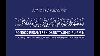 bel sholat Maghrib.