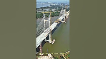 Cầu Bình Khánh trên cao tốc Bến Lức Long Thành gần đến ngày hợp long #thanhphamchannel