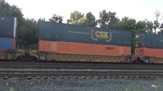 Famous Big Fast Long CSX Stack Train Wealth