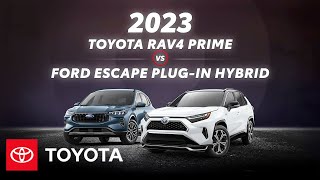 2023 Toyota RAV4 Prime vs 2023 Ford Escape Plug-In Hybrid | Toyota