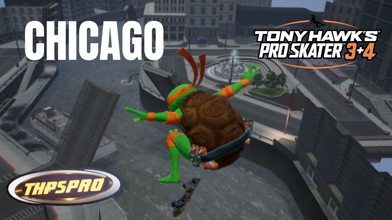 Thps Mod CHICAGO in THPS PRO MOD for Tony Hawk's Pro Skater 3+4 - YouTube