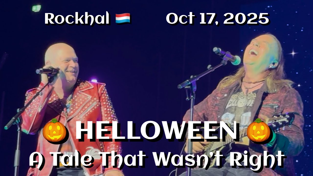 Helloween - A Tale That Wasn’t Right (acoustic) @Rockhal, Luxembourg 🇱🇺 October 17, 2025 LIVE HDR 4K