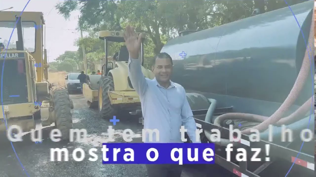 ⁣13/02/2022 - Mais um trecho de pavimentação da Estrada da Branquinha será realizado nessa semana