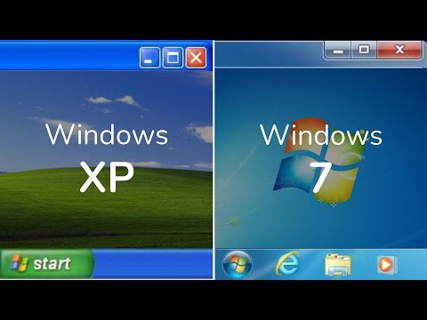 Comparing Windows XP and Windows 7!