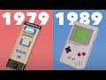 Evolution of Handheld Game Consoles 1979 - 1989