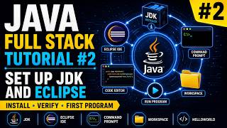Java Setup for Beginners | Install JDK, Eclipse IDE & Run HelloWorld Program Profile