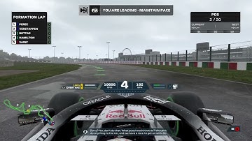 Jeff Box On Formation Lap 2