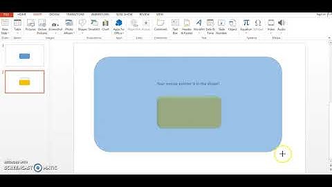 PowerPoint Tutorial: Adding Mouse Over Hyperlinks