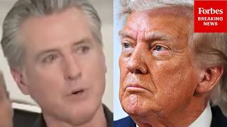 'That Was 25th Amendment Stuff': Gavin Newsom Torches Trump Over 'Unhinged' Election Speech