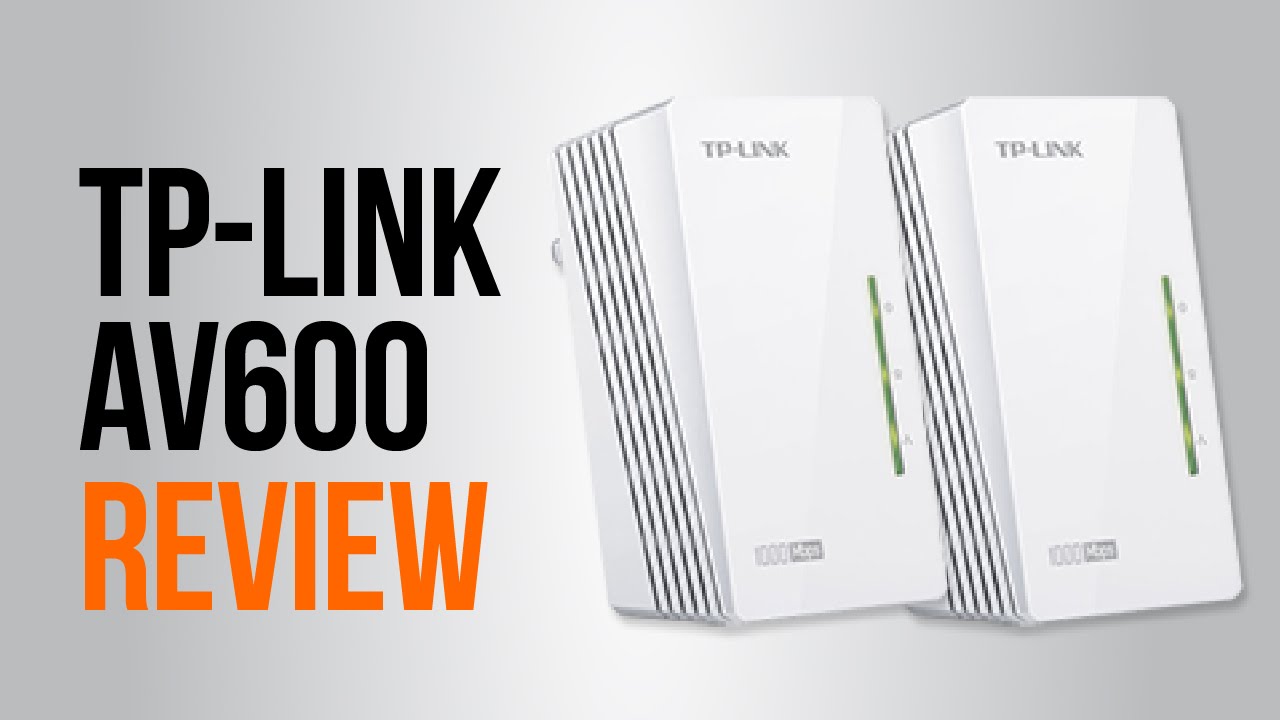 REVIEW: TP Link AV600 Powerline Adaptors (TL-PA6030KIT) - YouTube