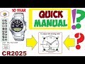 Casio Edifice EFA 112D Manual 2747 How To Set Analog Time 