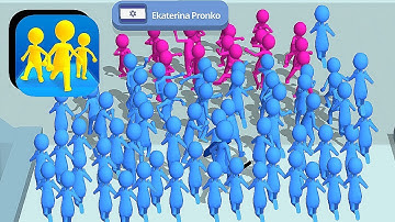 Join Clash 3D New Update Gameplay Walkthrough (iOS, Android) Part 100 | Level 1501-1510