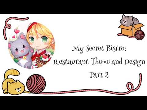 My Secret Bistro: A look on how I dress up my restaurant!