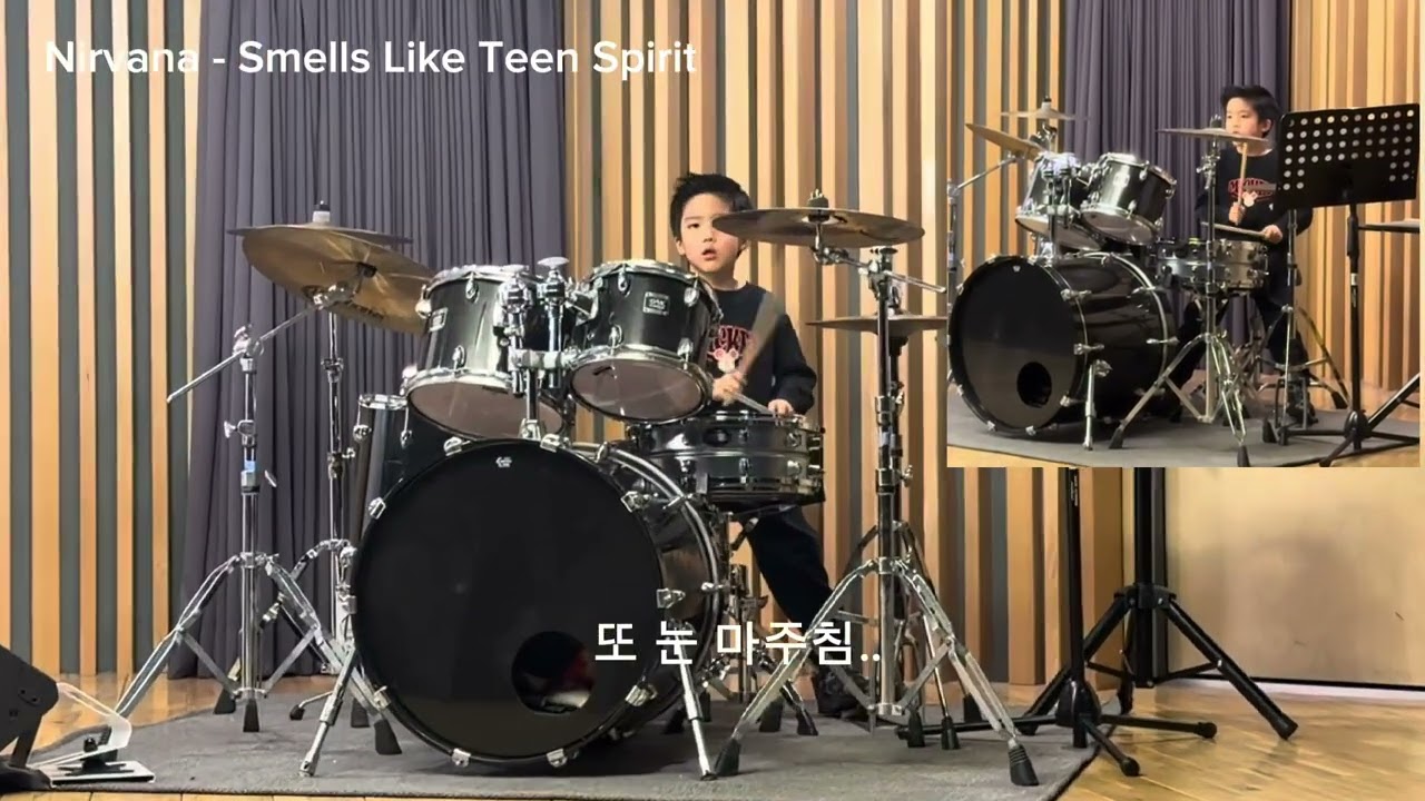 [드럼 콘서트] Nirvana - Smells like teen spirit 