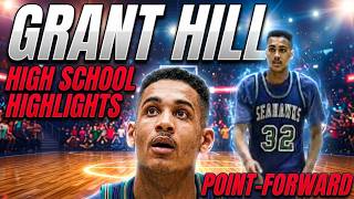 Grant Hill as a Point-Forward: Unforgettable Moments from the High School Basketball Battle!