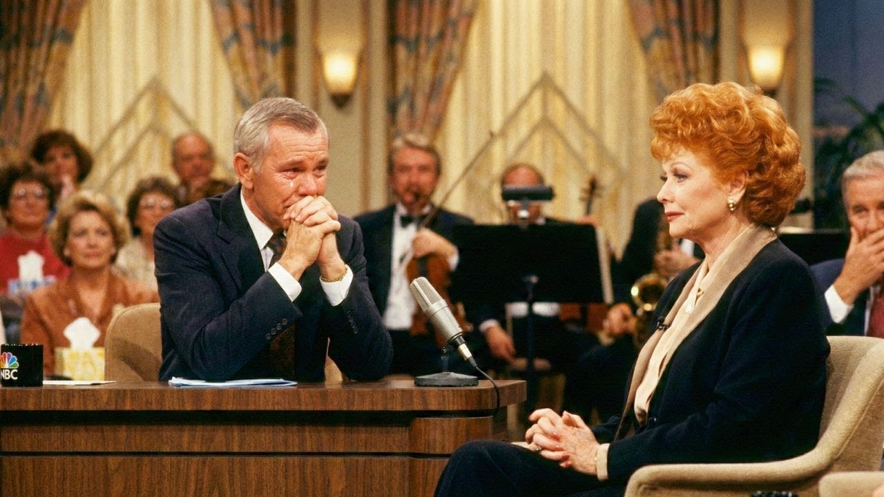 Johnny Carson went completely silent during his last conversation with Lucille Ball