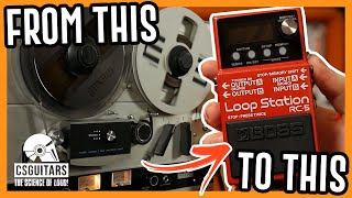How TAPE Became a LOOPER Pedal | It Wasnt Always This Easy...
