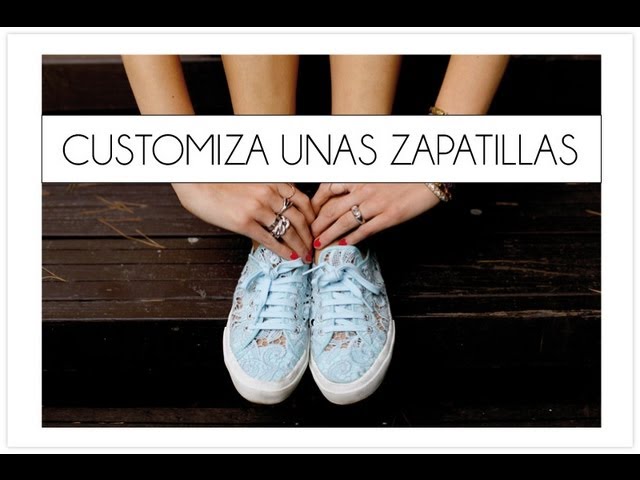 DIY Customiza unas zapatillas inspiradas por Chiara Ferragni - YouTube
