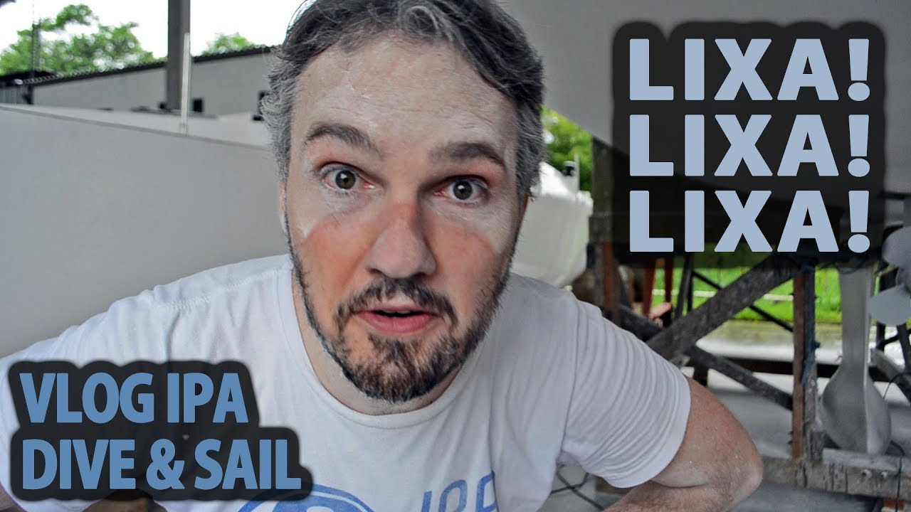t01e35 : Lixamos o Prosperus para a pintura de fundo - Vlog IPA Dive & Sail