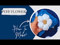 How to Make the Crochet Puffy Flowers from My Jacket! 🌸 | Easy Alize Puffy Tutorial