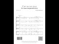 Cast me not away - Nia Llewelyn Jones