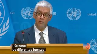 ONU dice que hay casi un 50% menos de mujeres y niños muertos en Gaza de lo que se ha reportado