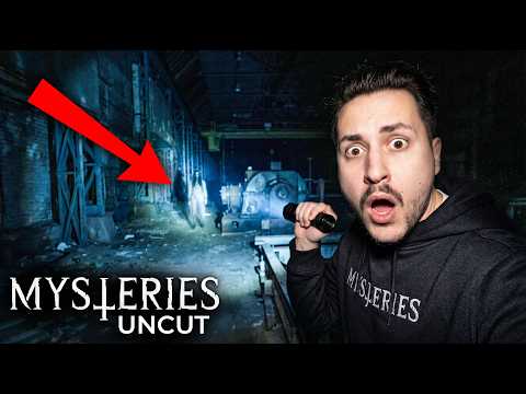 IS ANYONE THERE? Ghost hunt in abandoned HORROR factory ESCALATES (UNCUT)!