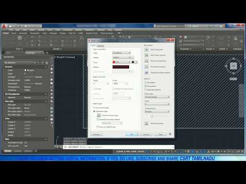 53 (MODIFY TOOL) HATCHEDIT (HE) COMMAND AUTOCAD,  USES OF HATCHEDIT COMMAND AUTOCAD