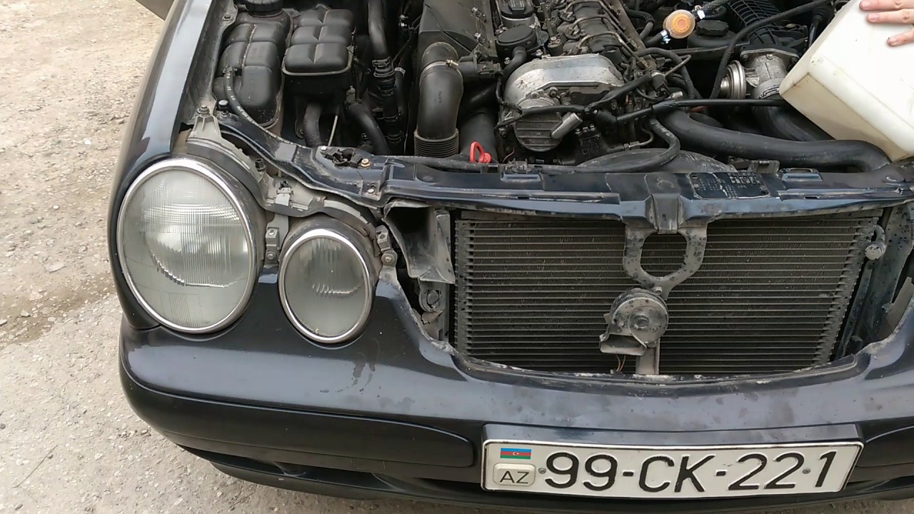 Фары на w210