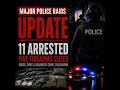 Major Police Raids Across UK | 11 Arrested And Firearms Seized