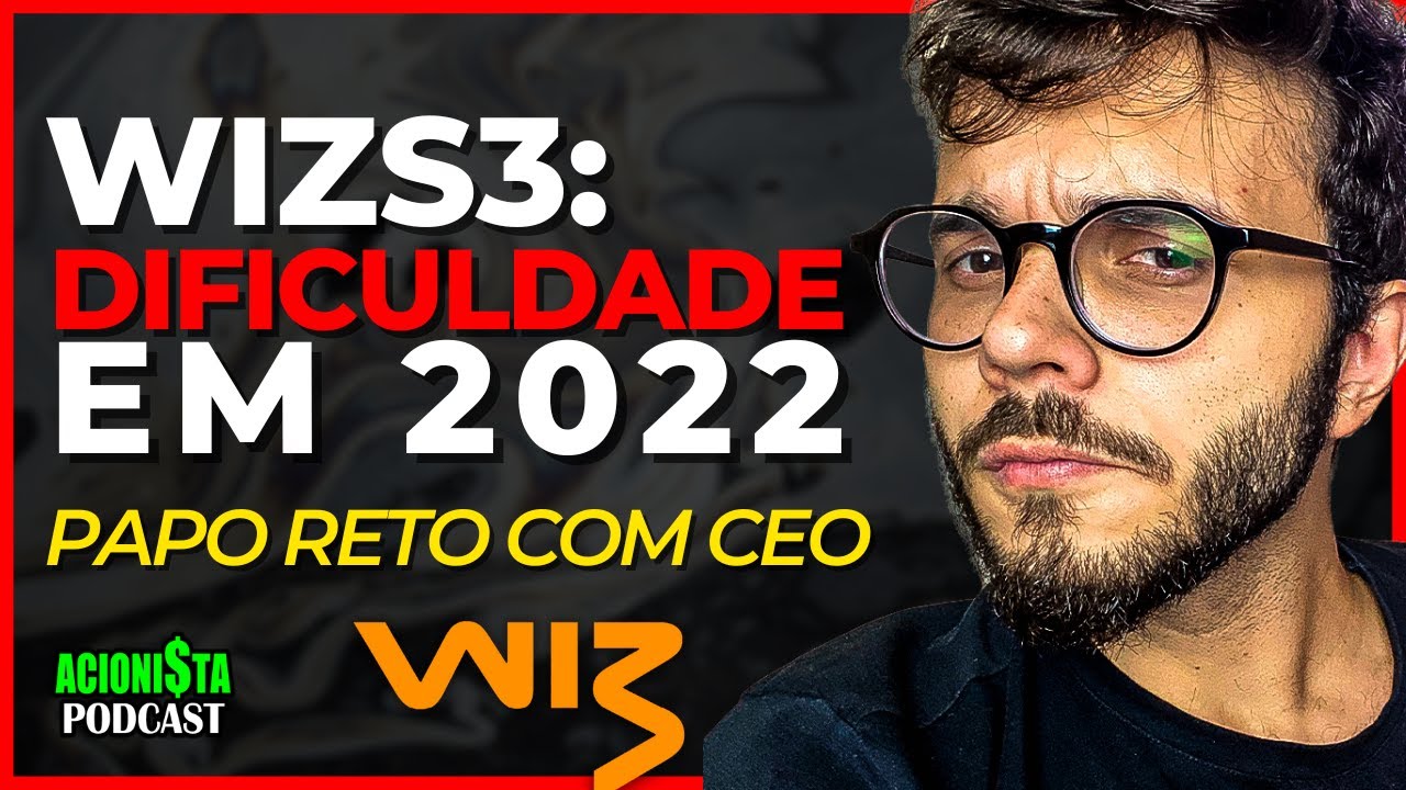 WIZS3: DIFICULDADE DA WIZ EM 2022 - CEO HEVERTON PEIXOTO e INVESTIDOR FLORIANO SIQUEIRA