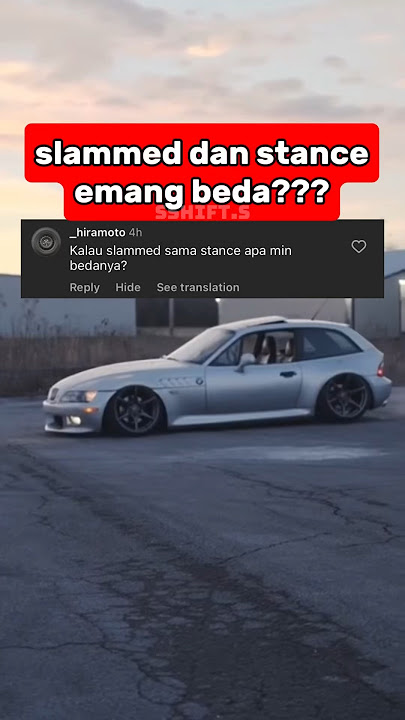 di Indonesia pakai stance ancur gak yah? #slammed #stance