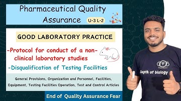 Good laboratory practice | Test and control articles | protocols for conduct non clinical laboratory