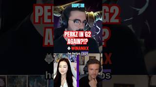 What does PERKZ do in G2?? #leagueoflegends #lec #lolesports #g2 #podcast