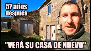 Lleva 57 AÑOS SIN VER SU PUEBLO, ahora LO VERÁ DESDE Costa Rica.