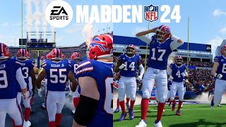 Madden 24 Simulation | Buffalo Bills vs Kansas City Chiefs