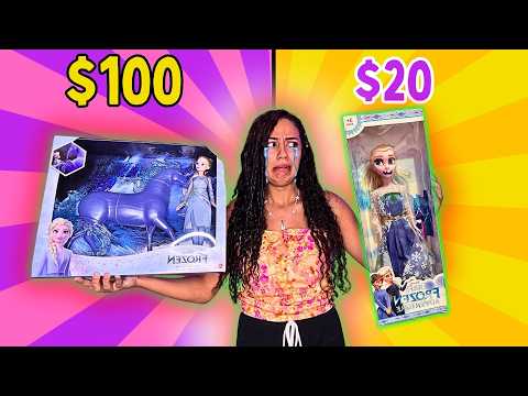 comprei uma boneca Elza de 20 reais e ela me fez chorar