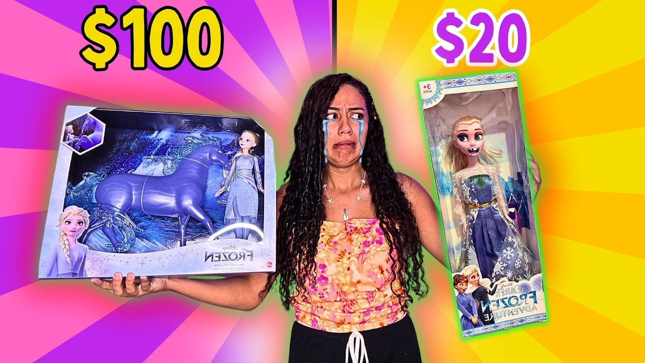 comprei uma boneca Elza de 20 reais e ela me fez chorar?